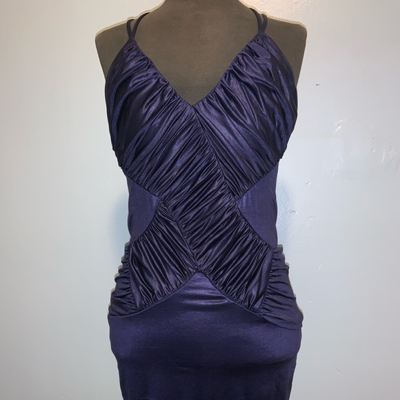 Bebe Purple Mid Thigh Dress - Picture 1 of 5
